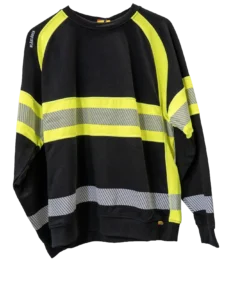 Blåkläder hi-vis sweatshirt til professionelle håndværkere og industriarbejdere.