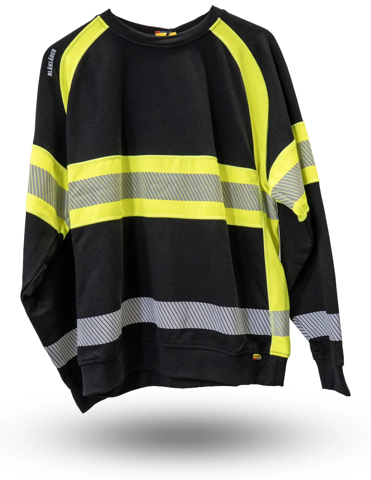 Blåkläder hi-vis sweatshirt til professionelle håndværkere og industriarbejdere. Personlig sikkerhedsudstyr fra Sikkerhedsgiganten